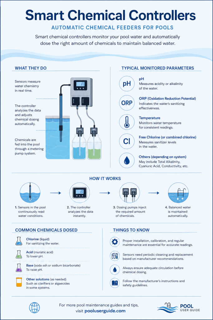 pool smart chemical controllers
